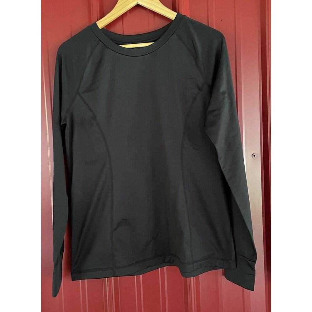 Eddie Bauer Top Hyperlayer Base Layer Long Sleeve Shirt Performance Womens